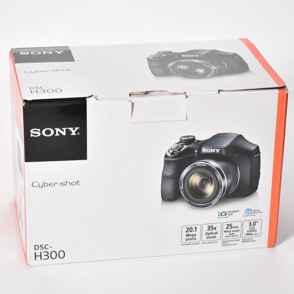 Sony Cybershot DSC-H300 Digital Camera 20.1MP 35x Opt Zoom HD Video 64GB SD Card - Picture 15 of 15